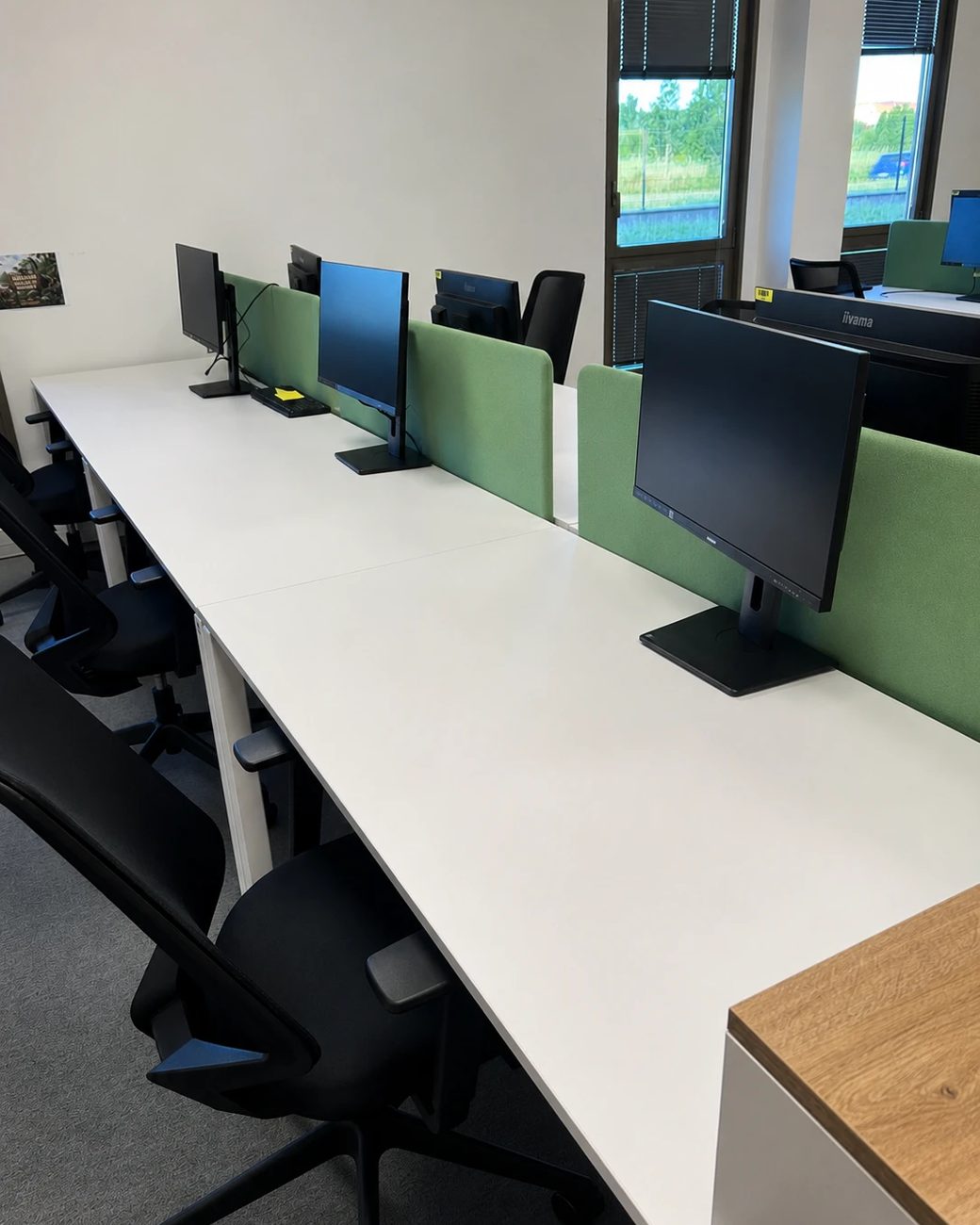 Déploiement de postes — open space